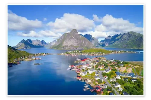 Vista de ensueño de Noruega de Dave Derbis
