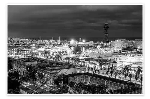 Vista del puerto de Barcelona Editors Choice