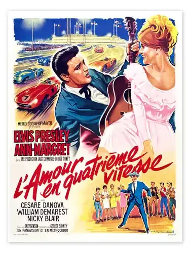 Viva Las Vegas (French) – Elvis Presley, Ann-Margret Everett Collection