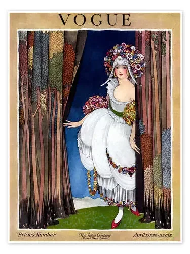 Vogue Cover 1919 de Vintage Advertising Collection