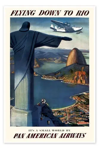 Volando a Río de Vintage Travel Collection