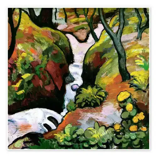 Waldbach de August Macke akg-images