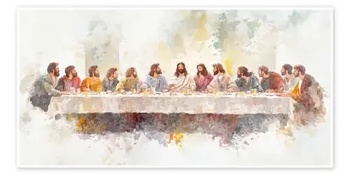 Watercolour Supper de PetalsPrintsDesign