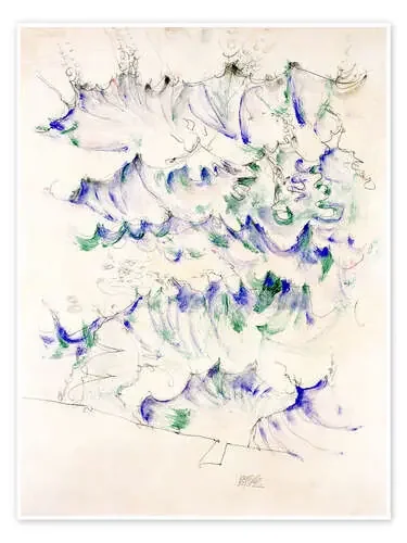 Waves de Egon Schiele Bridgeman Images