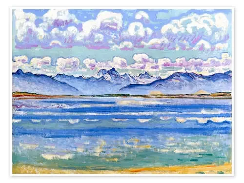 Weisshorn seen from Montana from de Ferdinand Hodler ARTOTHEK