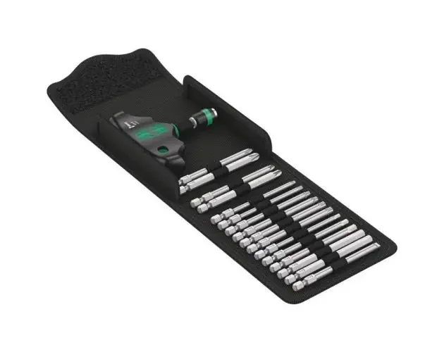 Wera kompakt 400 05057470001 conjunto de puntas de 15 piezas 1/4 (6.3 mm) c | Brico Depôt Pagamento Sicuro