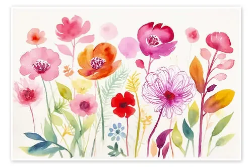 Whimsical Midsummer Wildflowers de Andrea Haase