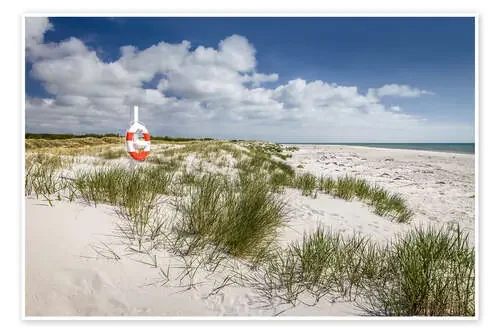 White beach on Bornholm (Denmark) de Christian Müringer