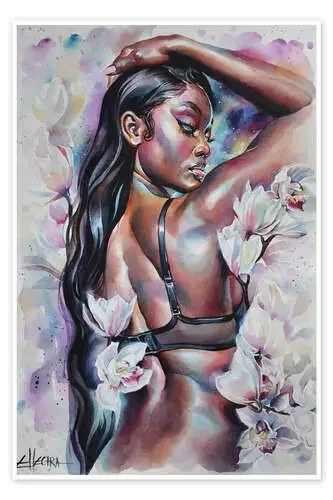 White Orchids de EllectraArt