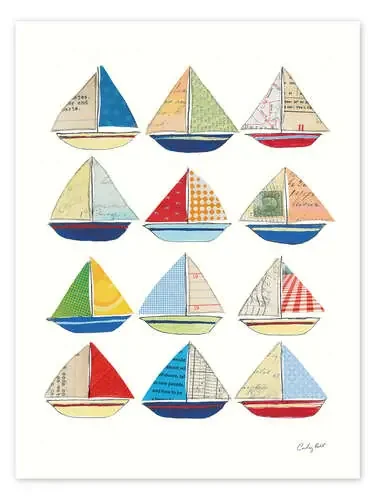 Wind and Waves VII de Courtney Prahl Wild Apple Graphics