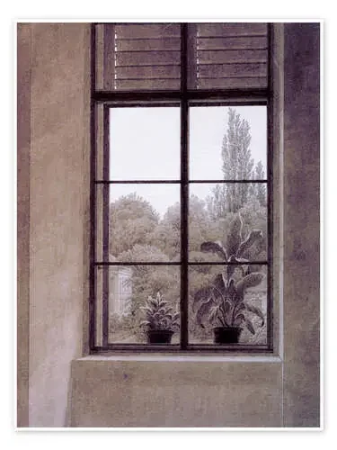 Window w.view o.park de Caspar David Friedrich akg-images