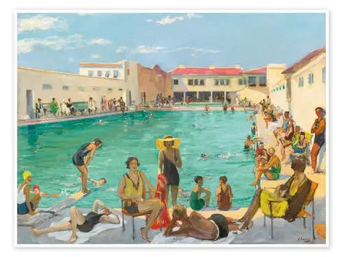 Winter in Florida de Sir John Lavery Master Collection