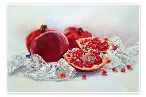 winter pomegranates de Maria Mishkareva