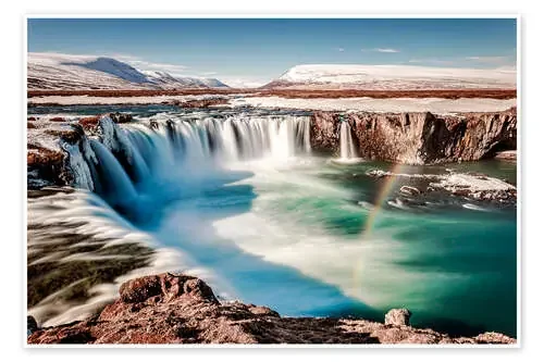 winter wonderland Iceland Godafoss de Sascha Kilmer