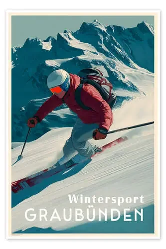Wintersport Graubünden de Thomas Klee