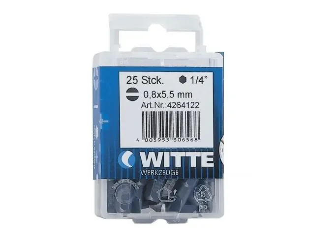 Witte-426434-15 puntas en cajita de plástico largo 25 mm (pl 6,5 tin) | Brico Depôt Consegna Rapida