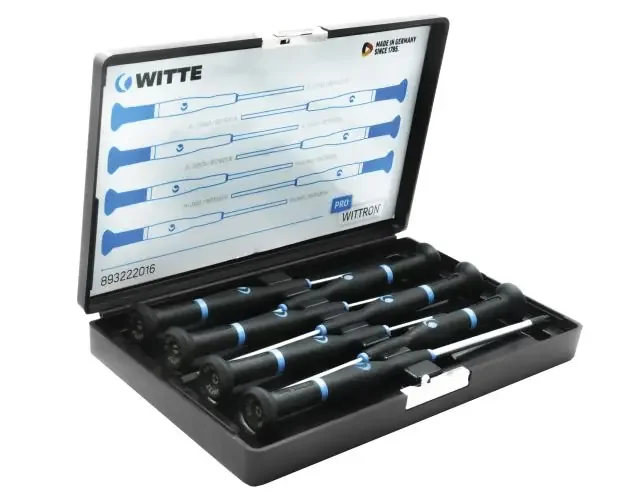 Witte-89322-juego de 7 destornilladores de precisión wittron en estuche de | Brico Depôt Originale