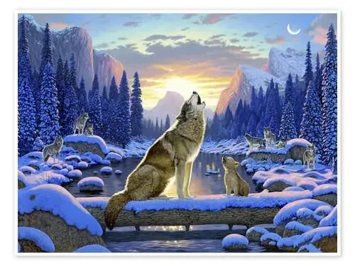 Wolf learns the howling de Chris Hiett MGL Licensing