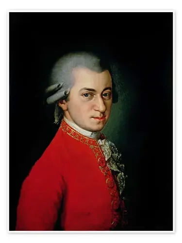 Wolfgang Amadeus Mozart de Barbara Krafft Bridgeman Images