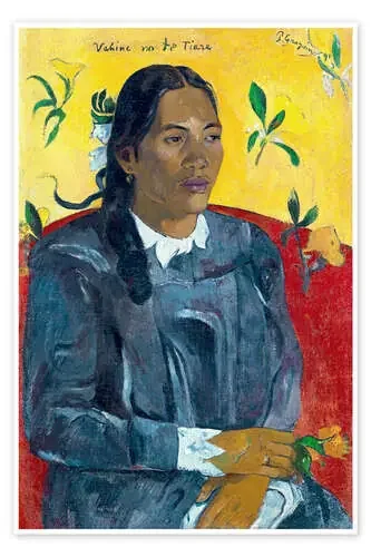Woman with a Gardenia de Paul Gauguin Master Collection