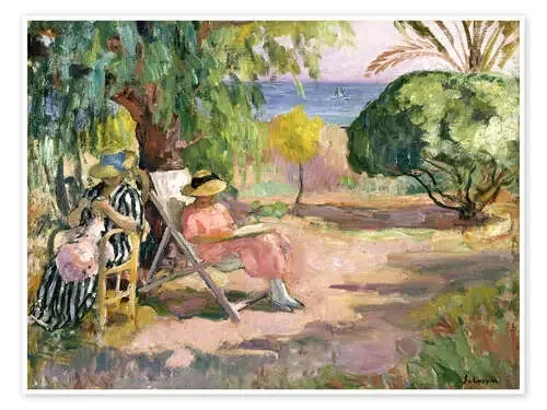 Women sewing de Henri Lebasque ARTOTHEK