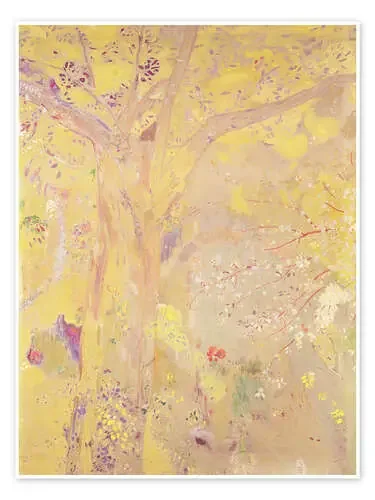 Yellow Tree de Odilon Redon Bridgeman Images