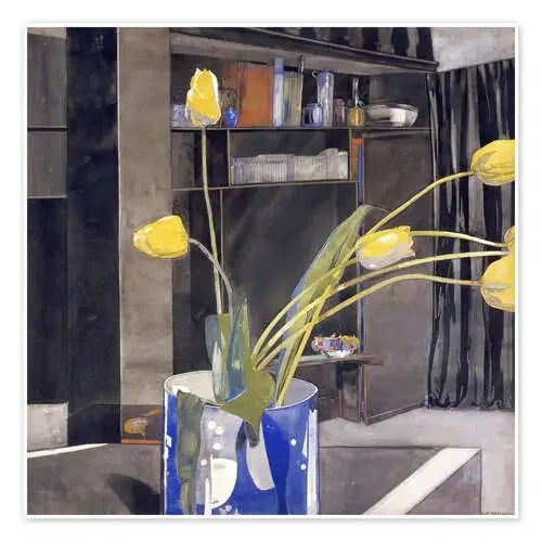 Yellow Tulips de Charles Rennie Mackintosh Bridgeman Images