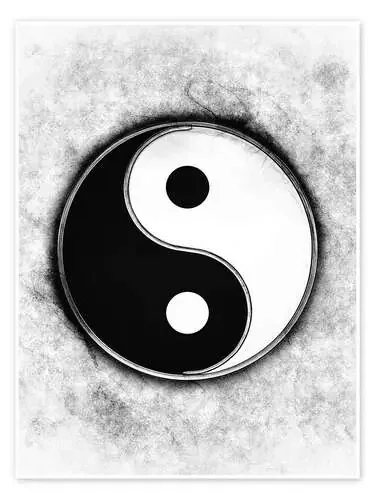 Yin Yang, blanco y negro de Dirk Czarnota