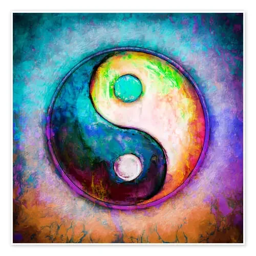 Yin Yang colorido de Dirk Czarnota