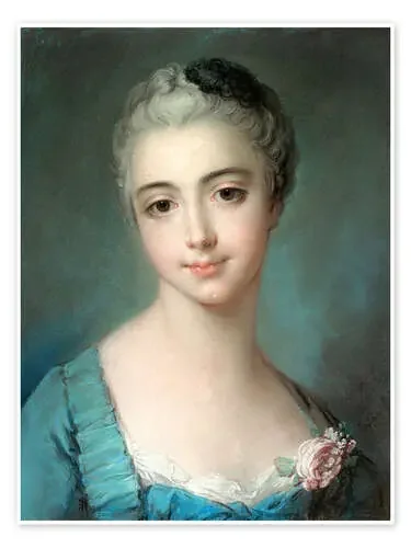 Young woman de François Boucher Master Collection