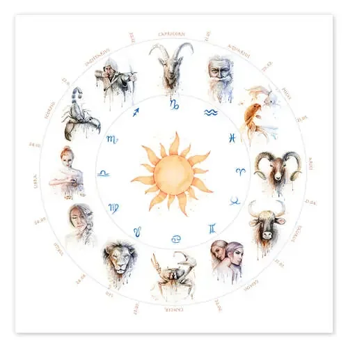 Zodiac circle de Nadine Conrad