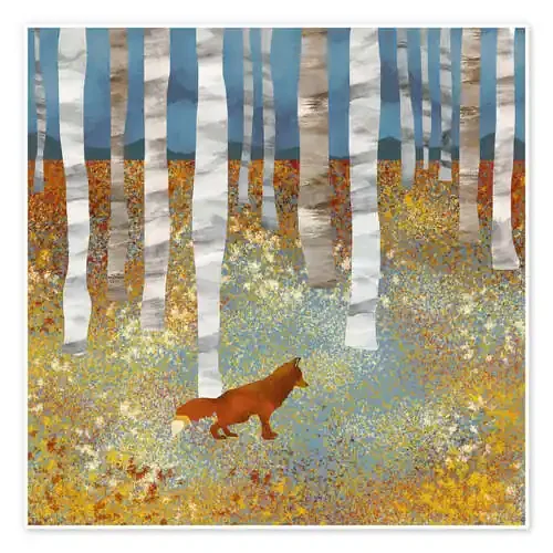 Zorro de otoño de SpaceFrog Designs