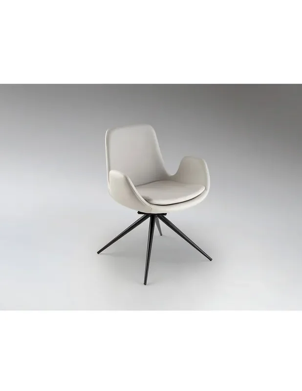 Zuna Silla Giratoria Blanca de Schuller