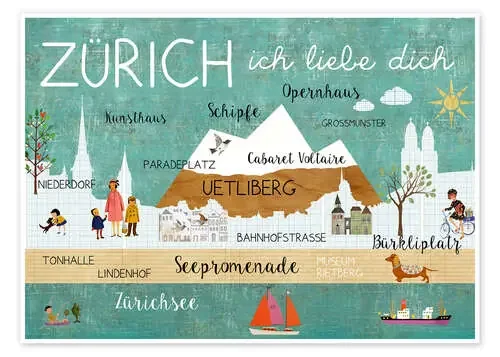 Zürich I love you de GreenNest